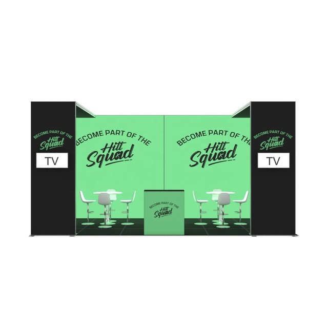 10x20ft Reusable Advertising Display SEG LED Light Box Backlit Trade Show Booth Exhibition